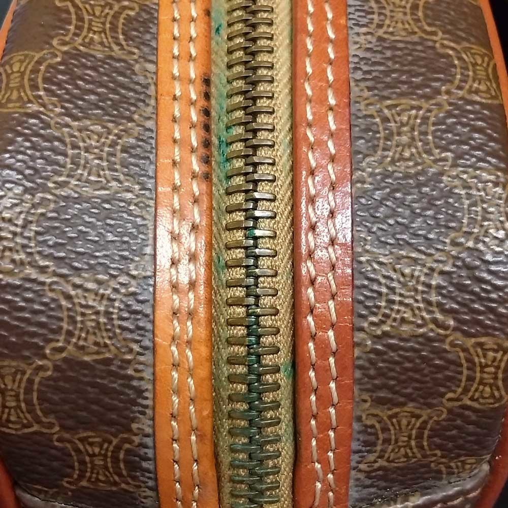 Celine Bag Macadam Pattern Brown - image 7